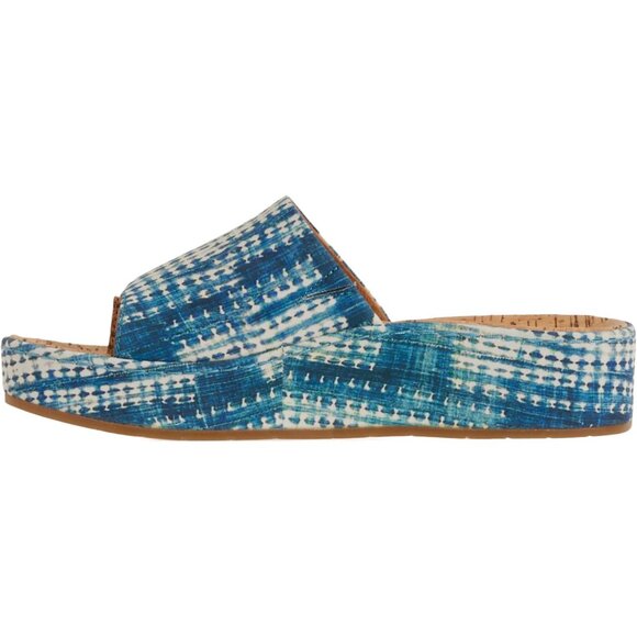 NEW Born Sharr Sandals For Women in  Blue Multi 525267s - Picture 4 of 5